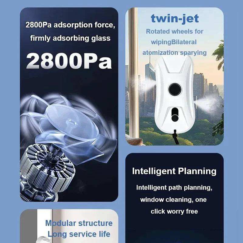 Robot Lave-Vitres Connect V6