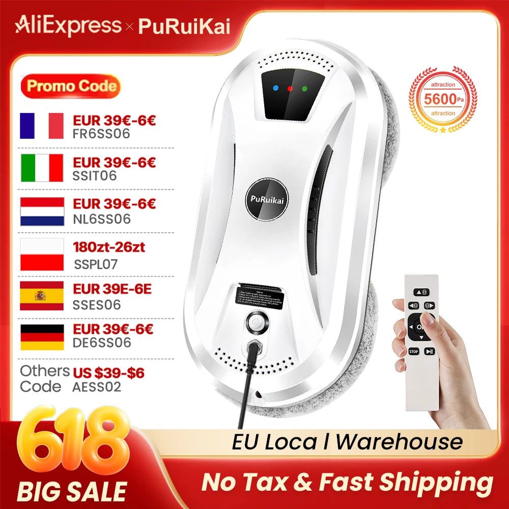 Robot Lave-Vitres Connect V3