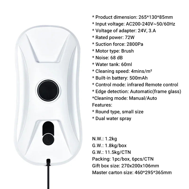 Robot Lave-Vitres Connect V6
