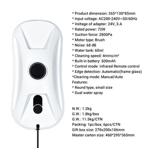 Robot Lave-Vitres Connect V6