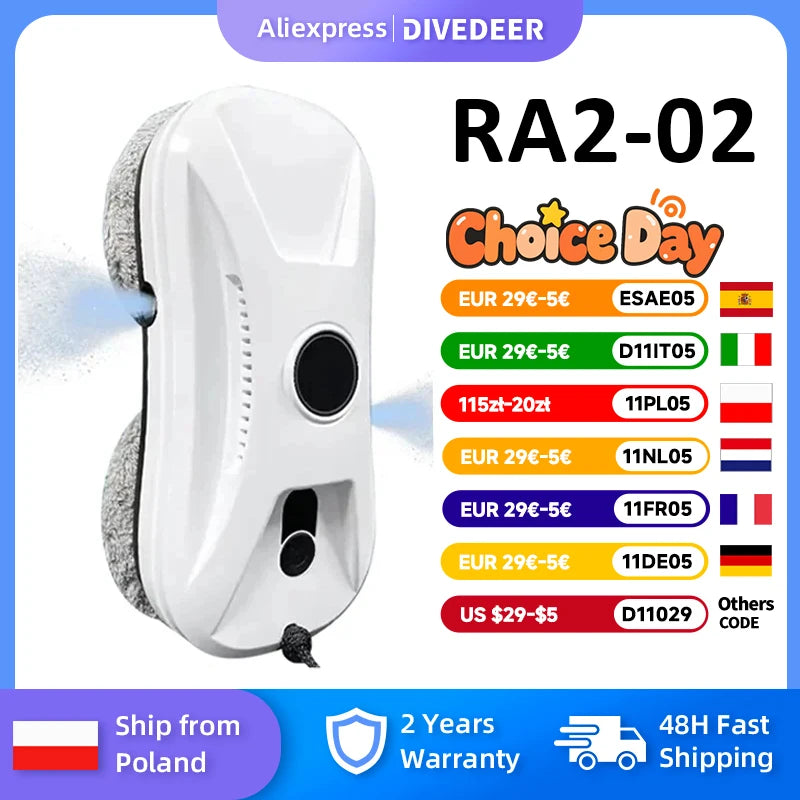 Robot Lave-Vitres Connect V6