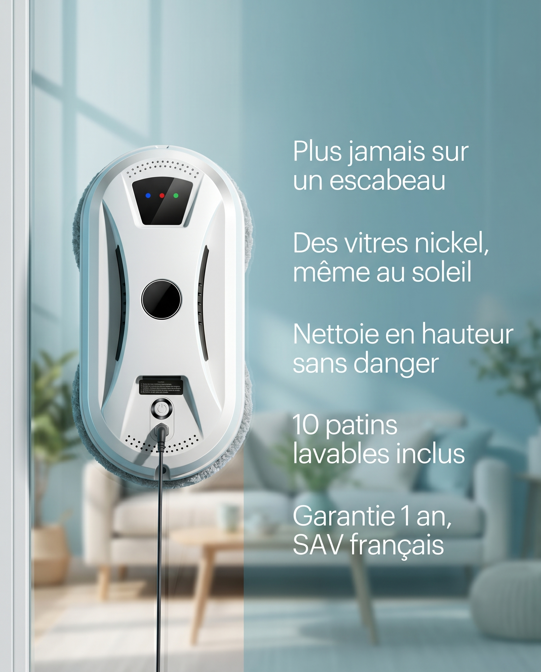 Robot Lave-Vitres Connect V3